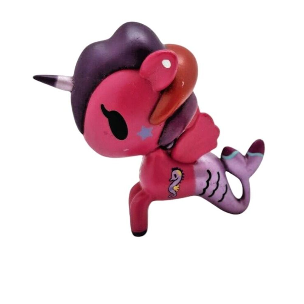 Tokidoki Mermicorno‎ Series 1 Cora Vinyl Figure Pink Purple Octopus Seahorse